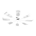 thumbnail image 2 of Deflector ventilación techo para acondicionado central, accesorio para parabrisas acondicionado, reutilizable para hogar y oficina, Hoja transparente de 8 pulgadas, 2 of 8