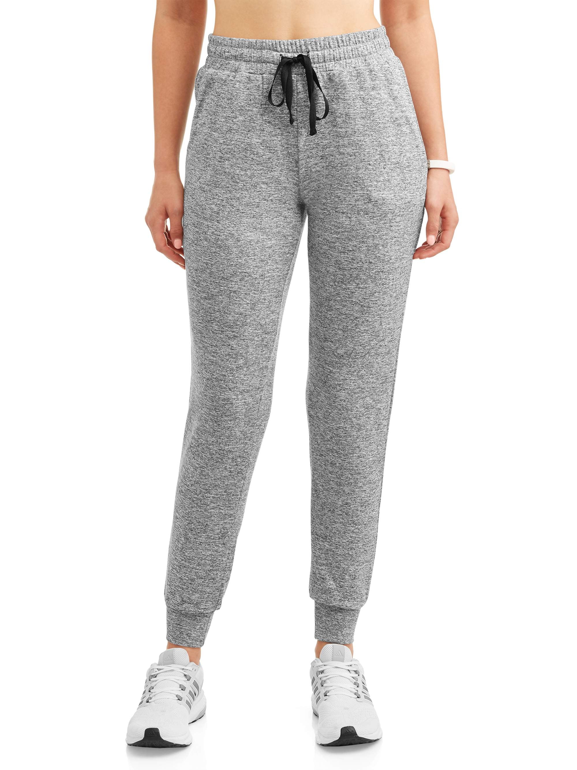 Cascade Blue Women's Core Active Tech Fleece Jogger Pant with Front ...