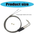 thumbnail image 5 of Replacement Accessories Stainless Steel Idle Cable for Davidson FXST FLST, 5 of 10
