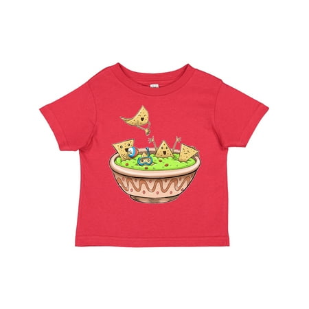 

Inktastic Nachos Partying in Guacamole Gift Toddler Boy or Toddler Girl T-Shirt