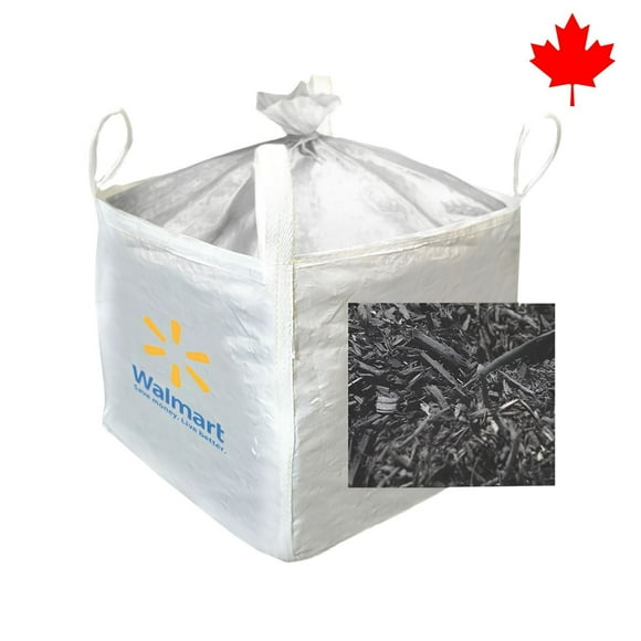1-Cubic Yard Black Mulch
