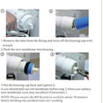 thumbnail image 3 of Geekpure 5 Stage Reverse Osmosis Replacement Filter Set with 75 GPD Membrane -Standard 10 Inch, 3 of 8