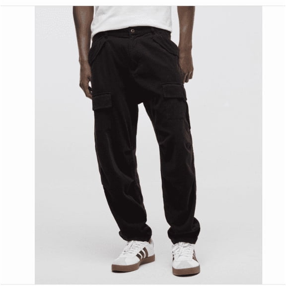 Mode of One Men's Regular-Fit Cotton Tapered Cargo Pants,