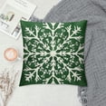 thumbnail image 2 of Qinduosi Christmas Green Pillow Covers In Xmas Rustic Farmhouse with Zipper Set of Christmas Decorations Indoor Home Decor for Holiday Bed Cushion Outdoor, 2 of 5