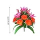 thumbnail image 5 of ¡No Te Lo Pierdas!, Hermoso ramo de flores artificiales de seda artificial para bodas, día de San Valentín, flores de simulación, 18 rosas, rosas falsas Akmoler, 5 of 7