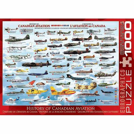EuroGraphics History Canadian Aviation 1000-Piece Puzzle