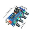 thumbnail image 4 of Methold Placa de módulo de Control de tono, preamplificador de Subwoofer, controlador de ajuste de volumen, piezas de repuesto para Electrónica miscelánea, 4 of 6