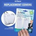 thumbnail image 2 of AirTamer Advanced Personal Air Purifier Replacement Negative Ion Emitter Covers - Made for AirTamer Model A315W (White, 2-pack), 2 of 7
