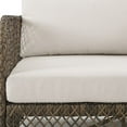 thumbnail image 2 of Crosley Furniture Granite Bay Fabric Outdoor Sofa in Cream White/Stone, 2 of 17