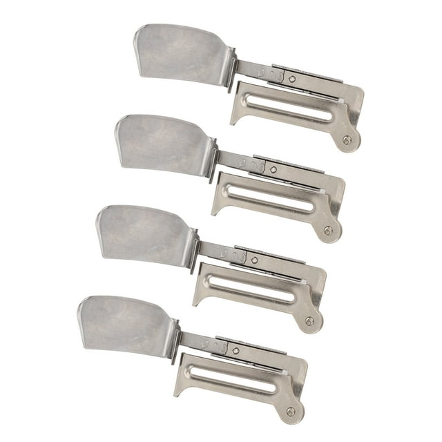 Lot De 4 Reliures à Coudre, Largeur Réglable 12 Mm à 20 Mm, Pied-de-biche Pour Machine à Coudre, Reliure Universelle Pour Machine à Coudre En Acier Inoxydable, Convient Pour les Machines à Coudre Ordi