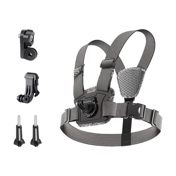 Zeiwohndc Chest Mount Straps Harness Chesty Body Mount Action Camera Chest Adjustable