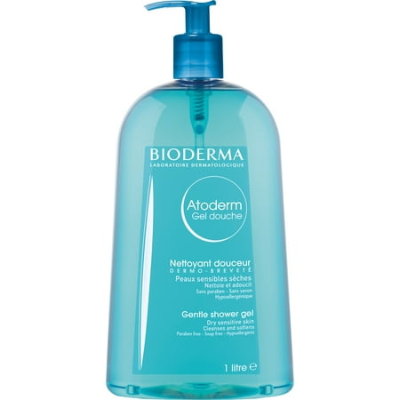 Bioderma Atoderm Moisturizing Shower Gel Body Wash For Normal To Sensitive Skin - 33.4