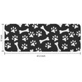 thumbnail image 7 of Paw Prints and Bones Kitchen Rug Mat,Kitchen Runner Rugs Non Skid Washable,Decorative Kitchen Floor Mats for Kitchen,Sink,Laundry,17"x47.2", 7 of 7