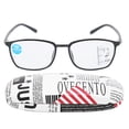 thumbnail image 1 of Gafas de lectura multifocales unisex para aliviar la fatiga visual y la presbicia (negro +250), 1 of 13