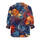 thumbnail image 5 of TaTaai Women's Fashion Spring And Summer Button Up Cardigan 3/4 Quarter Sleeve Jacket V-neck Top/shirt Gift, 5 of 6