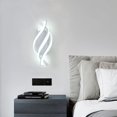 thumbnail image 2 of Aplique de pared LED, aplique de pared moderno para interiores de 22 W, aplique de pared de metal creativo 1800 lm para dormitorio, hogar, pasillo, sala de estar 6000 K (blanco frío), 2 of 5