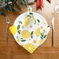 thumbnail image 2 of GZHJMY Lemon Cloth Napkins Set of 6, Reusable Washable Polyester Dinner Napkins for Family, Restaurant, Wedding, Party Decor 20 x 20 Inch, 2 of 7