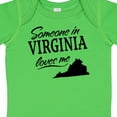 thumbnail image 4 of Inktastic Someone in Virginia Loves Me Boys or Girls Baby Bodysuit, 4 of 5