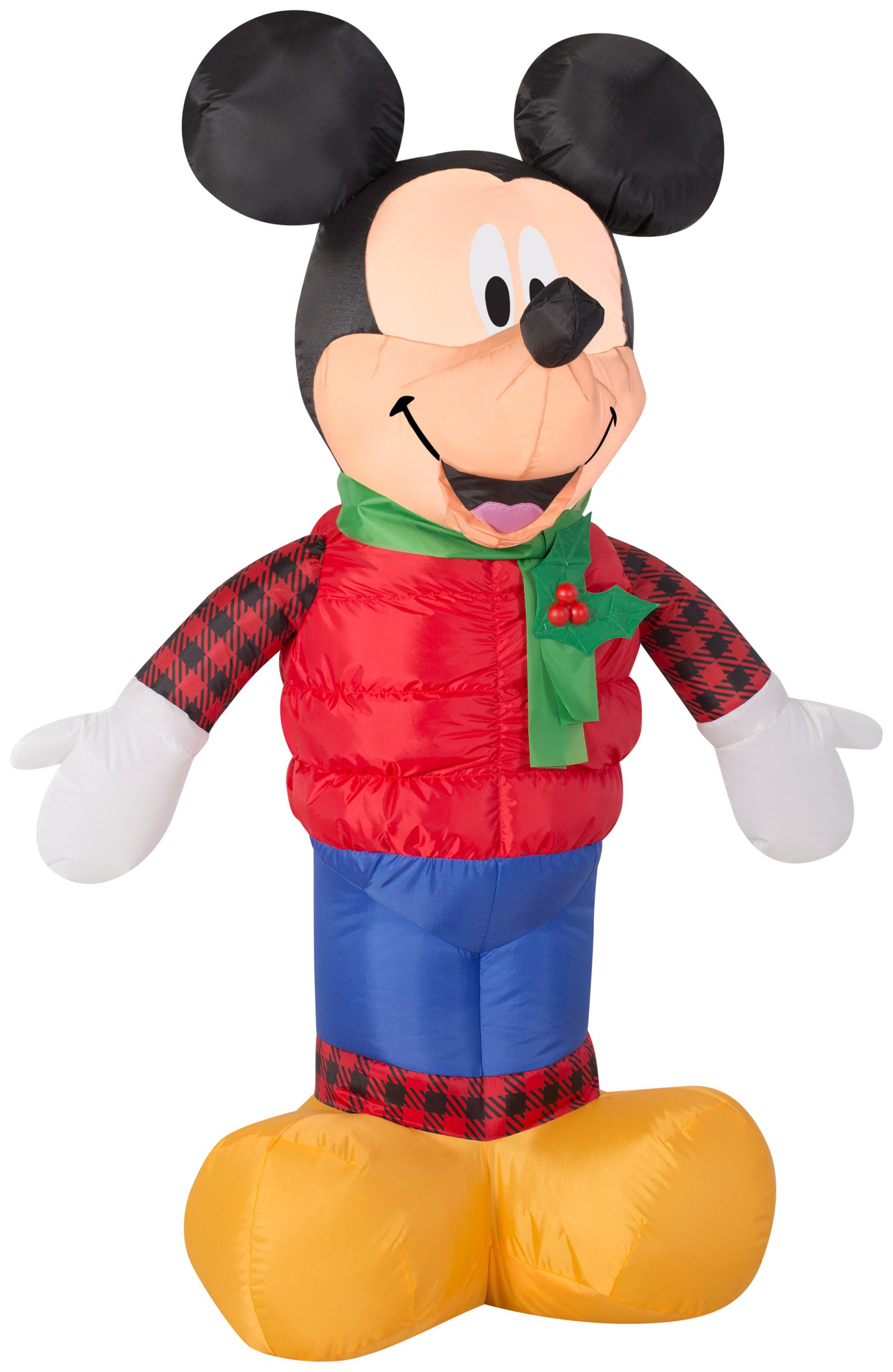 3.5' Airblown Mickey in Christmas Outfit Disney Christmas
