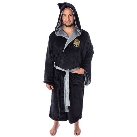 Harry Potter Adult Fleece Plush Hooded Robe