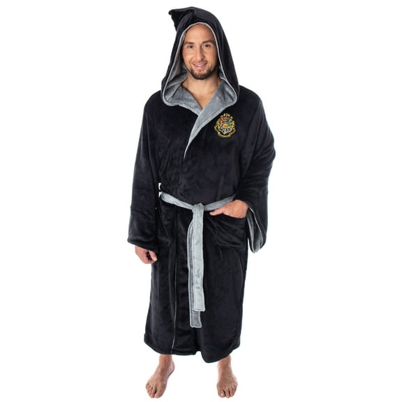 Harry Potter Adult Fleece Plush Hooded Robe