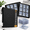 Black, variant on Green Top Load Card Binder with 9-Pocket Pages, Holds 252 Cards, Includes 20 Toploaders for TCG & Sports Card Storage