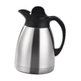 thumbnail image 1 of Jarra térmica de acero inoxidable para café, tetera al vacío, jarra de agua con aislamiento al vacío, tapa sellada para líquidos calientes, fiestas, 1 litro, 1 of 8