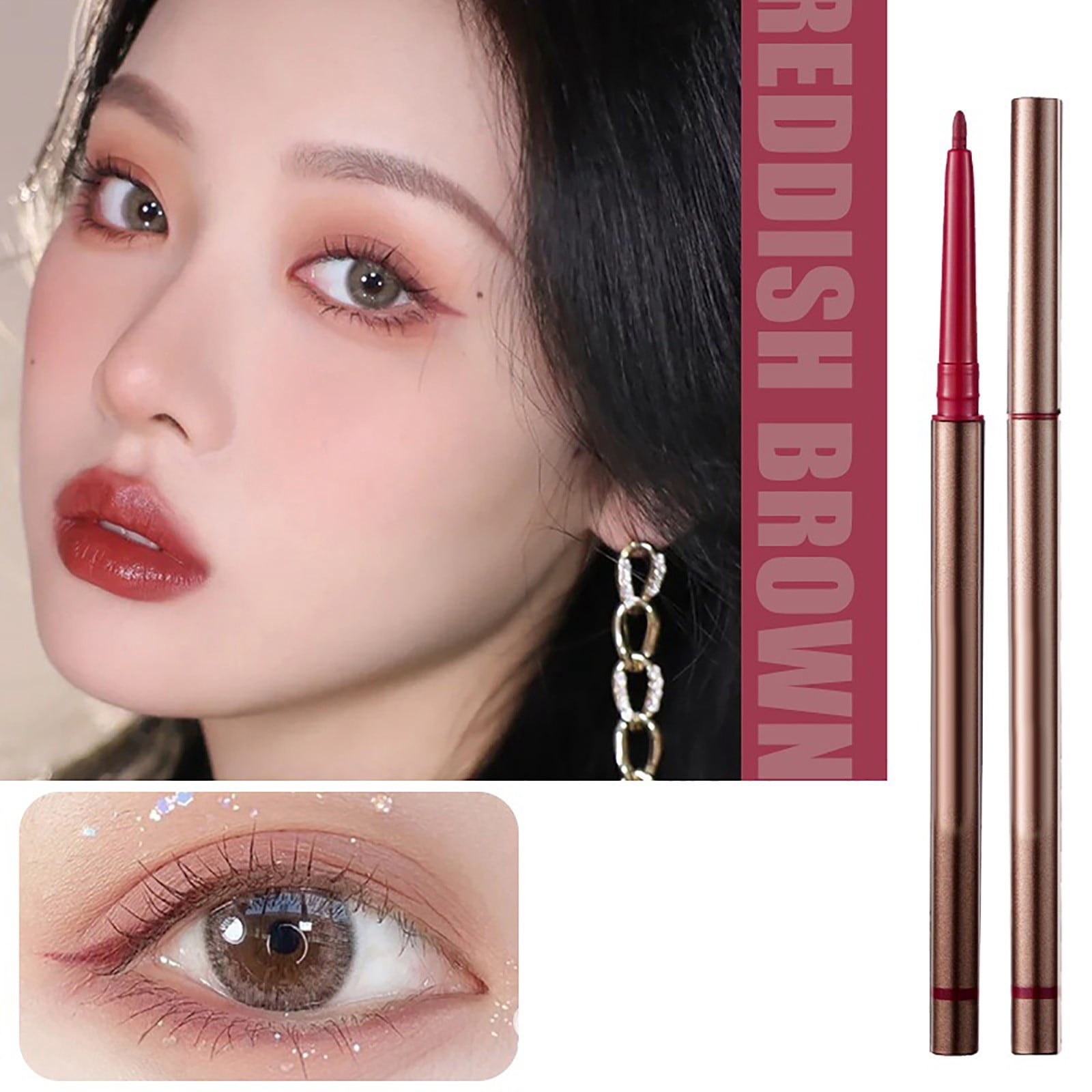 Thick And Easy Yes Or No Sticks Lady Glitter Liners Makeup Makeup Pen Milk Eye Cake Pen Eye Pen Reusable Eye Liner And Eye Sticker Ink Liner Liniment Eyes Liner Get It Right Silicone Lids