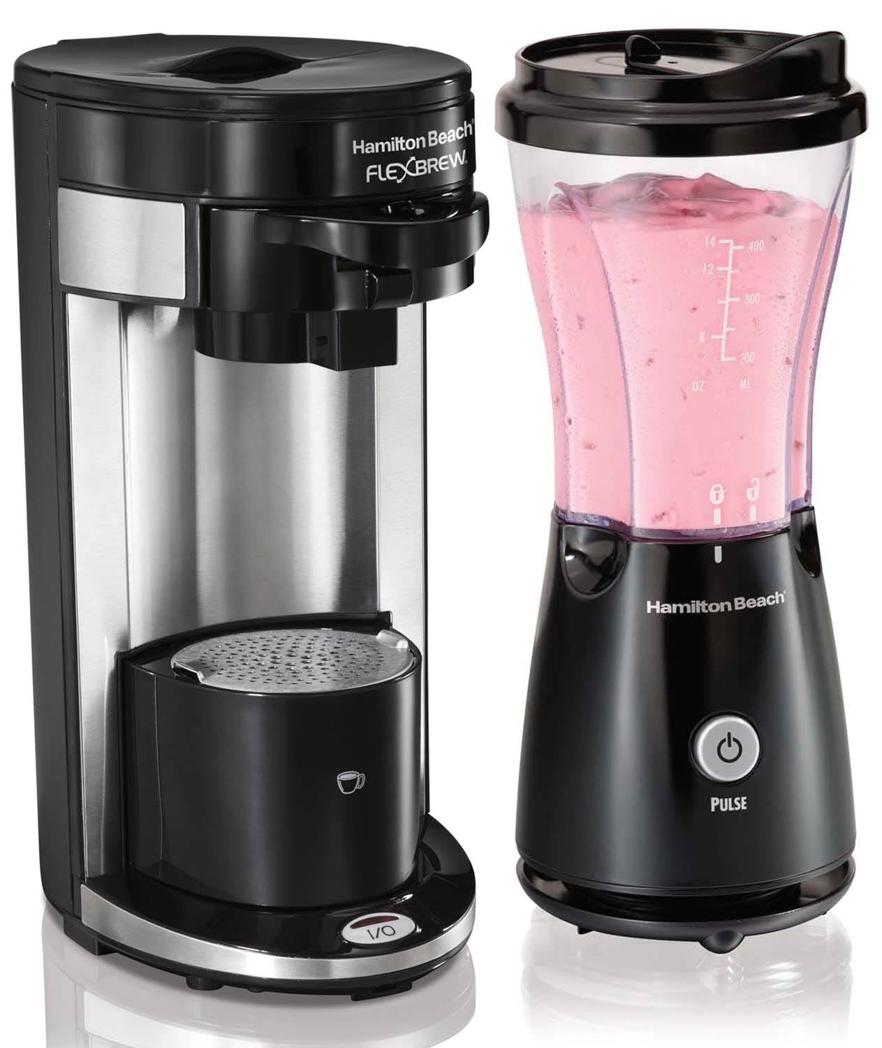 Hamilton Beach FlexBrew Single Serve Coffee Maker Machine ...