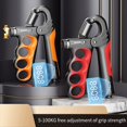 thumbnail image 1 of Fortalecedor de Agarre de Mano de Conteo ElectróNico Ajustable para Hombres Mujeres Adultos RecuperacióN Muscular Fitness Rojo, 1 of 5