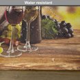 thumbnail image 6 of Ambesonne Wine Place Mats Set of 4, Red and White Wine Taste, Standard Size, Brown Pale Green Yellow, 6 of 6
