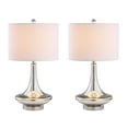 thumbnail image 3 of JONATHAN Y Cecile 25.5" Glass Teardrop LED Table Lamp, Mercury Silver/Chrome (Set of 2), JYL1081A-SET2, 3 of 6