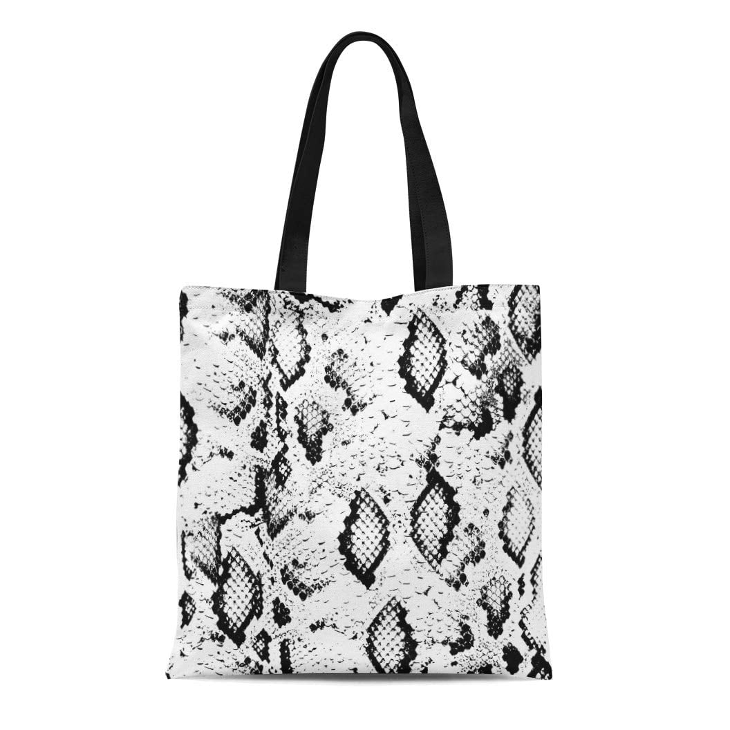 White and 2024 black snakeskin purse