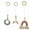 Gray1, variant on Ins decoration Nordic children's room fitness equipment newborn baby baby fitness frame Nordic wood crafts