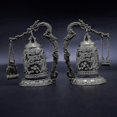 thumbnail image 5 of 2025 Fengshui Vintage Small Dragon Bell Buddhist Collectibles Ornaments, Good Luck Bell, Meditation Home Decor, 5 of 5