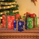 thumbnail image 4 of Zimtown 3 Juegos de Cajas de Regalo Iluminadas Decoraciones Navideñas Cajas de Regalo Navidad LED60 Luz para Decoración Interior y Exterior, 4 of 8