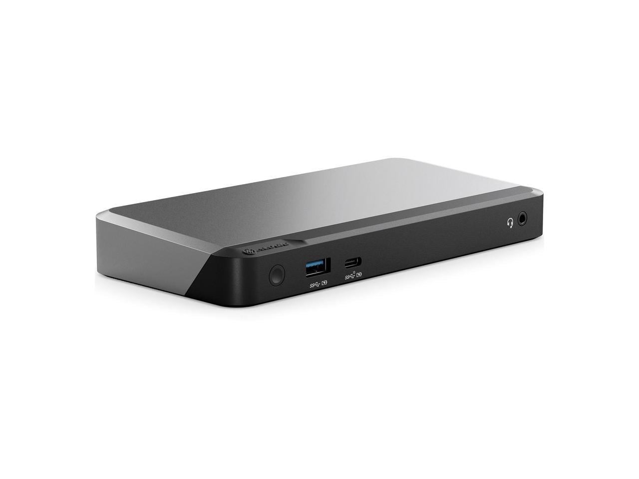 Alogic Universal Dock Dual Display Screen 4K docking station with 65W power delivery PD DP Alt Mode USB-C and USB-A devices