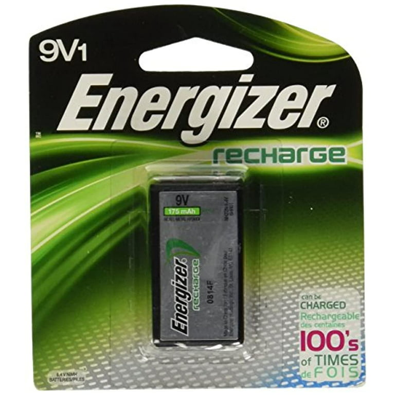Energizer NH22BP 9-Volt Rechargeable Battery - Walmart.com