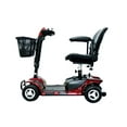 Equate Mobility 4Wheel Motorized Power Scooter, Red
