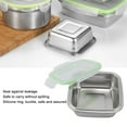 thumbnail image 3 of 304 Stainless Steel Lunch Box Leak Proof Airtight Food Storage Container with Lid, Multipurpose for Kitchen, Travel, 3 of 8