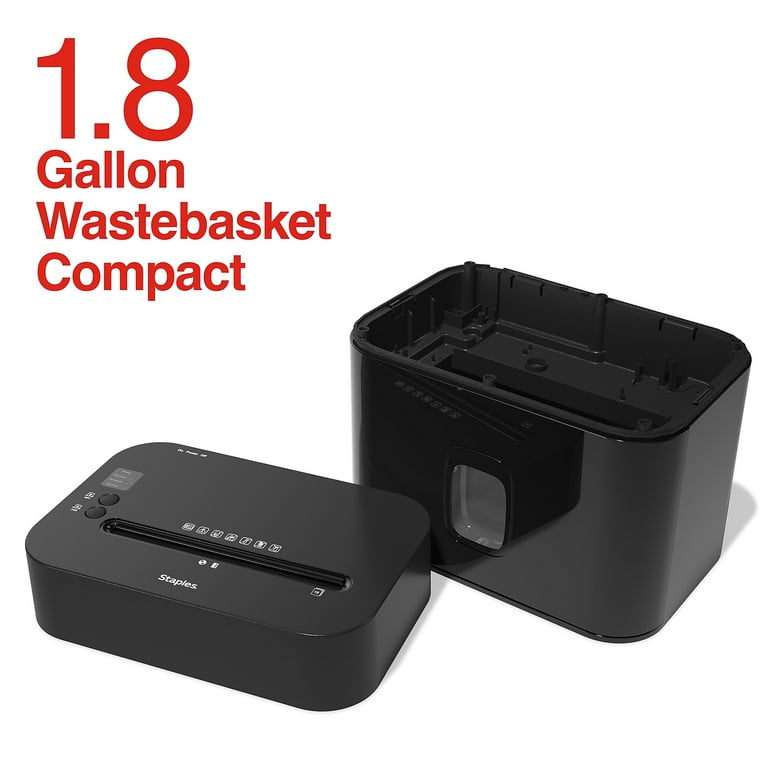 Staples 12-Sheet Micro-Cut Multi-Media Shredder (ST62152