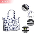 thumbnail image 3 of Multipurpose Travel Tote Bag Featuring Basketball Football Designs Lightweight Weekender Bag with Adjustable Strap for Training Play, 3 of 5