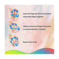 thumbnail image 2 of 6 Pcs Finger Exerciser Stretcher Hand Grip Stretcher Extension Trai..., 2 of 5