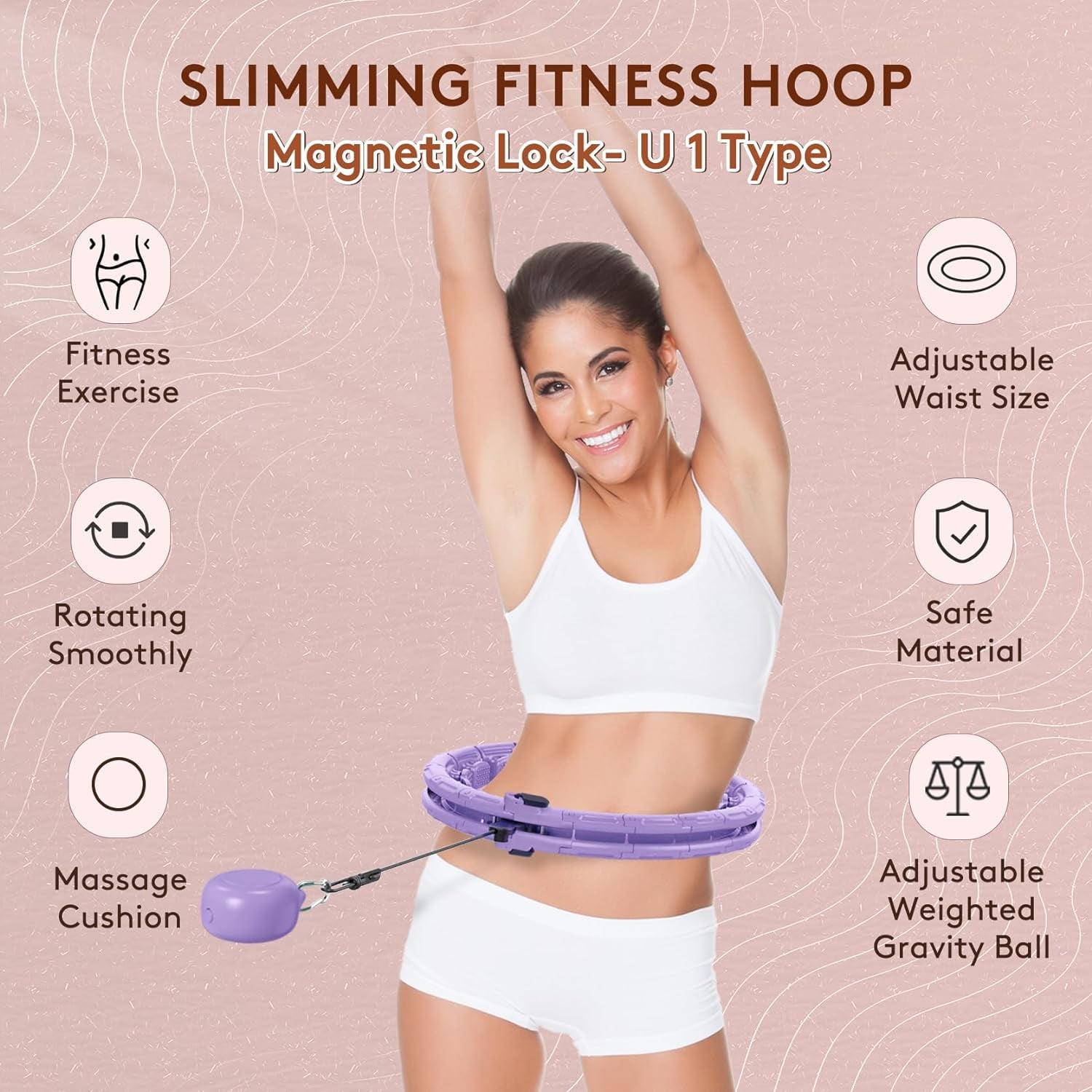 Walmart weighted hula hoop sale