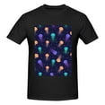 thumbnail image 4 of Bingfone Sea Jellyfish Men'S Loose Fit Short-Sleeve Pocket T-Shirt, 4 of 7