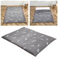 thumbnail image 1 of thinsony Tatami Floor Mat Cover Bedspread Floor Mat single foldable roll Coverlet Comfortable Washable 120x200cm, 1 of 9