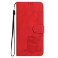 thumbnail image 5 of For iPhone 16e Case Owl Imprinted PU Leather Wallet Phone Cover with Wrist Strap - Green, 5 of 5