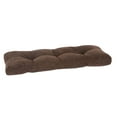 thumbnail image 4 of Gripper Rembrandt Tufted Bench Cushion, 36 Inches, Brown, 4 of 5