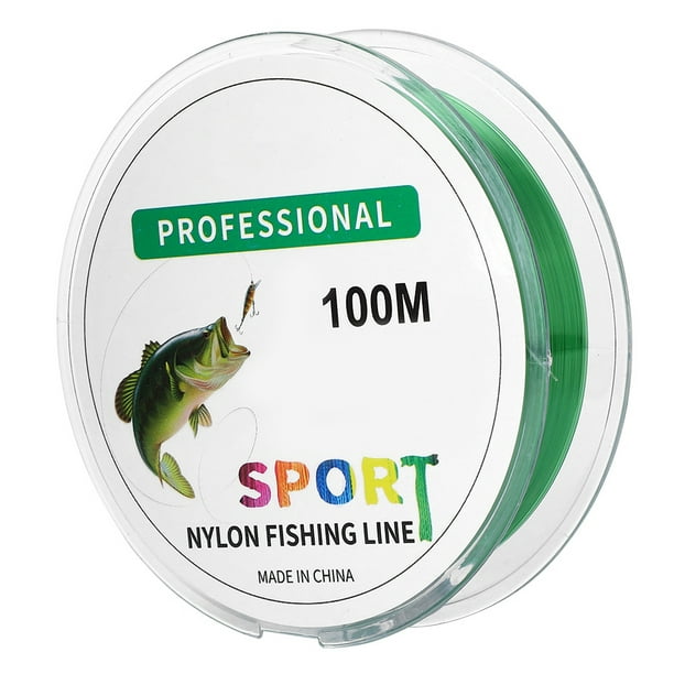 Nylon Fishing Line,HENG JIA 100M Nylon Fishing Line Light Green