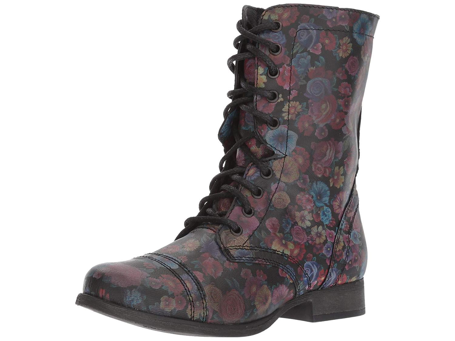steve madden floral boots